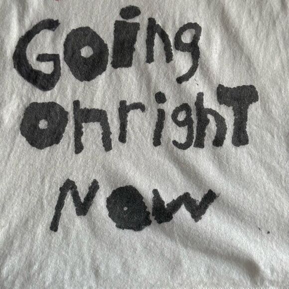 Handmade Graphic Tee | Youth L (14–16) | “Not A Lot Going On Right Now” Meme - Picture 3 of 10
